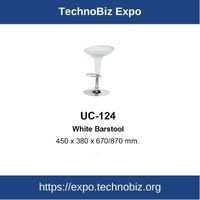 UC-124 White Barstool